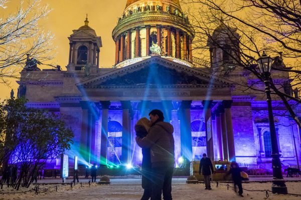 Breathtaking 3D-Mapping Show in St. Petersburg - Sputnik International