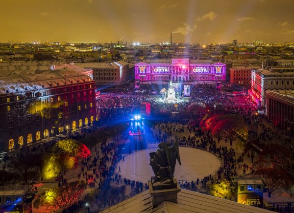 Breathtaking 3D-Mapping Show in St. Petersburg - Sputnik International