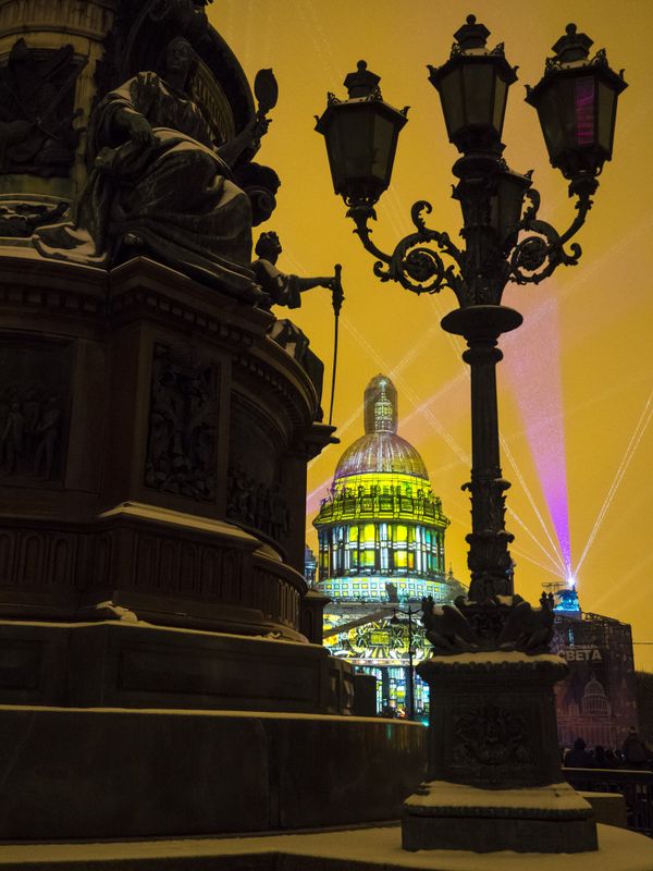 Breathtaking 3D-Mapping Show in St. Petersburg - Sputnik International