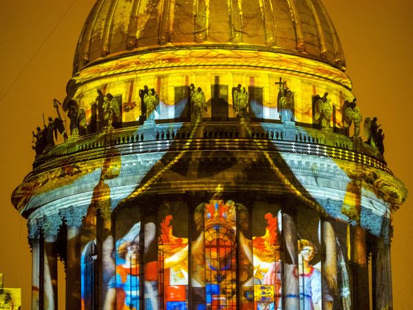 Breathtaking 3D-Mapping Show in St. Petersburg - Sputnik International