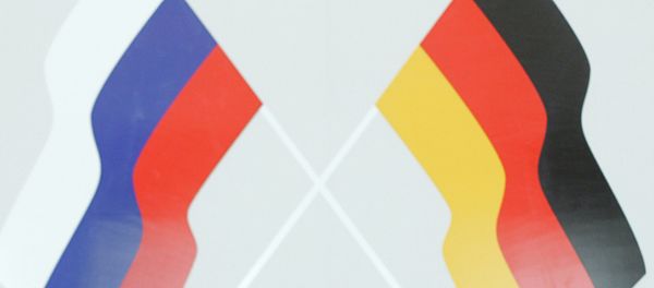 Russian and German flags. (File) - Sputnik International