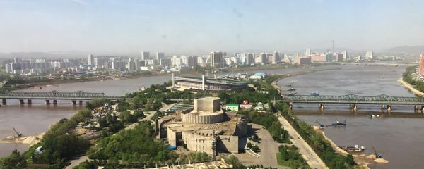 A view of Pyongyang from one of the modern high-rise buildings in the city. - Sputnik International