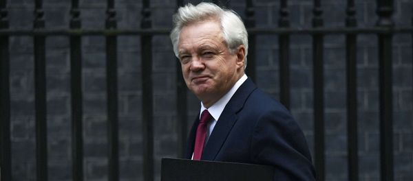David Davis, Secretary of State for Exiting the European Union arrives at Downing Street in London, Britain October 24, 2016. - Sputnik International