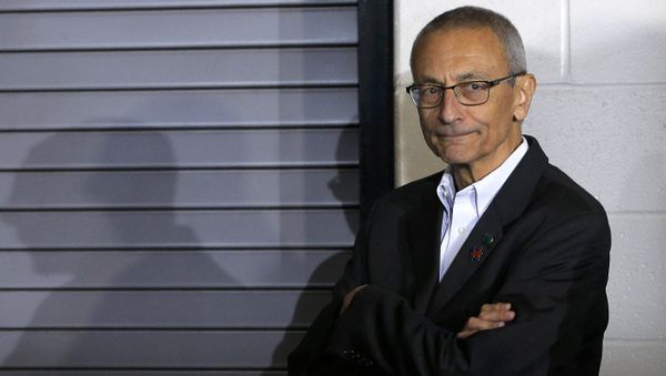 Campaign chairman John Podesta watches from the edge of the stage during a campaign rally with U.S. Democratic presidential nominee Hillary Clinton (not pictured) at Heinz Field in Pittsburgh, Pennsylvania, U.S. (File) Campaign chairman John Podesta watches from the edge of the stage during a campaign rally with U.S. Democratic presidential nominee Hillary Clinton (not pictured) at Heinz Field in Pittsburgh, Pennsylvania, U.S. (File) - Sputnik International