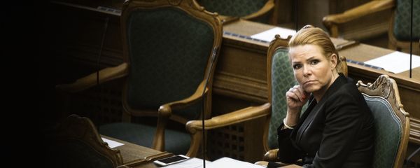 Denmark's Minister of Immigration and Integration Inger Stojberg listen to the debate in the Danish Parliament in Copenhagen (File) - Sputnik International