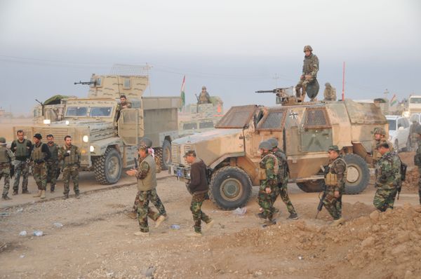 Peshmerga forces in Mosul. File photo Peshmerga forces in Mosul. File photo - Sputnik International