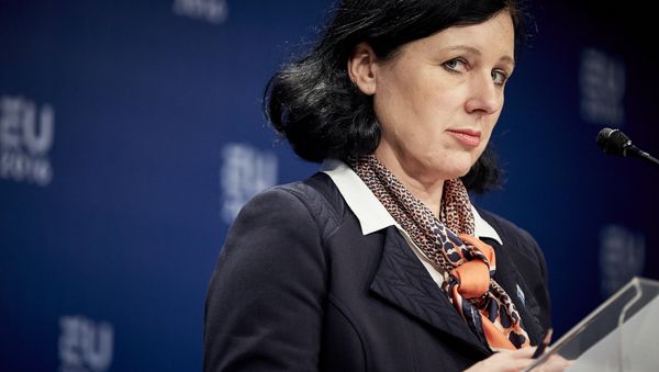 EU's justice commissioner Vera Jourova - Sputnik International