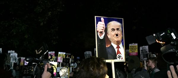 Anti-Trump Anti-Racism Protests in London - Sputnik International