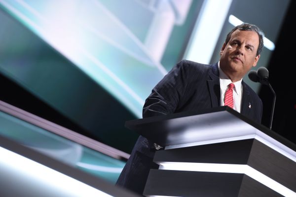 Governor Chris Christie addresses the audience on the second day of the Republican National Convention on July 19, 2016 at the Quicken Loans Arena in Cleveland, Ohio Governor Chris Christie addresses the audience on the second day of the Republican National Convention on July 19, 2016 at the Quicken Loans Arena in Cleveland, Ohio - Sputnik International