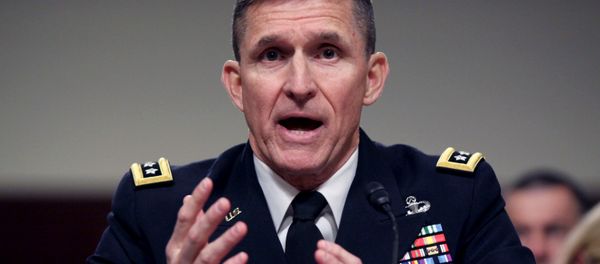 In this Feb. 11, 2014 file photo, then-Defense Intelligence Agency Director Lt. Gen. Michael Flynn testifies on Capitol Hill in Washington In this Feb. 11, 2014 file photo, then-Defense Intelligence Agency Director Lt. Gen. Michael Flynn testifies on Capitol Hill in Washington - Sputnik International