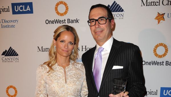 Heather Mnuchin, left, and Steven Mnuchin arrive at The Kaleidoscope Ball's Designing The Future at the Beverly Hills Hotel on Wednesday, April 17, 2013 in Beverly Hills, Calif Heather Mnuchin, left, and Steven Mnuchin arrive at The Kaleidoscope Ball's Designing The Future at the Beverly Hills Hotel on Wednesday, April 17, 2013 in Beverly Hills, Calif - Sputnik International