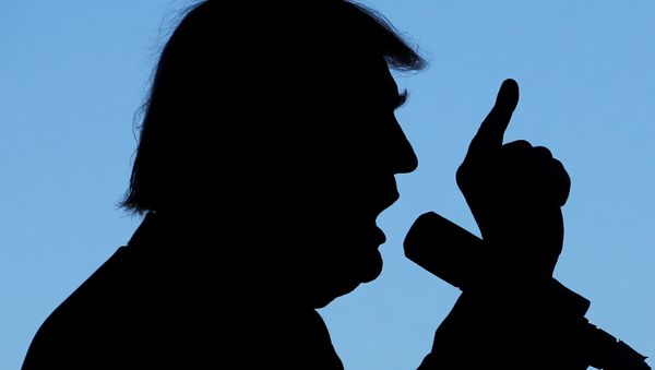 Republican presidential nominee Donald Trump holds a campaign rally in Grand Junction, Colorado, US October 18, 2016. - Sputnik International