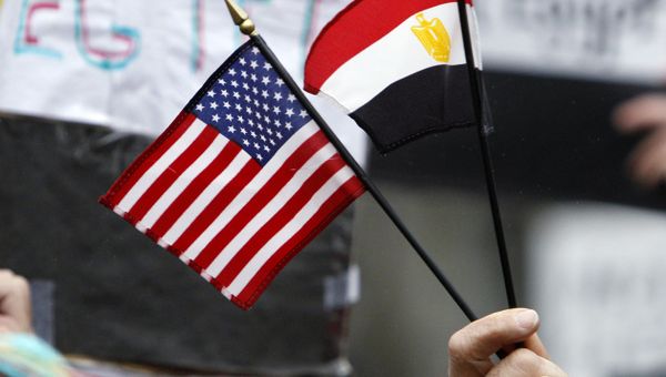 US and Egyptian flags (File) US and Egyptian flags (File) - Sputnik International