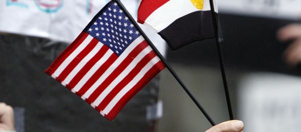 US and Egyptian flags (File) - Sputnik International