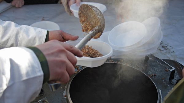 A field kitchen - Sputnik International