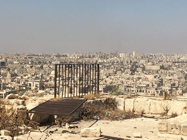 Syria. Terrorist-controlled eastern Aleppo districts as seen from the city's Citadel. Syria. Terrorist-controlled eastern Aleppo districts as seen from the city's Citadel. - Sputnik International