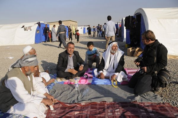 Kurdish Shabaks in a refugee camp - Sputnik International