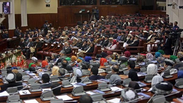 Afghan parliament members. (File) Afghan parliament members. (File) - Sputnik International