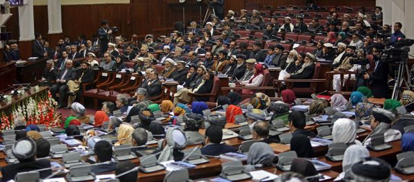 Afghan parliament members. (File) - Sputnik International