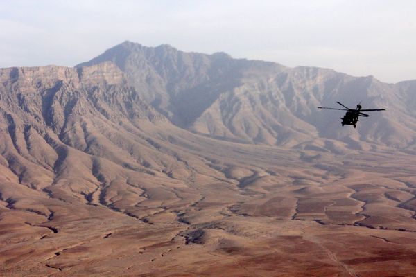 Helicopter in Afghanistan Helicopter in Afghanistan - Sputnik International