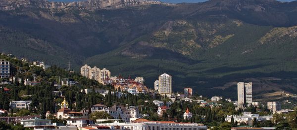 Crimea, Russia. Yalta as seen from the Black Sea Crimea, Russia. Yalta as seen from the Black Sea - Sputnik International