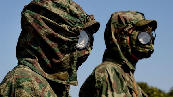 Сhemical defense troops of the Russian Army - Sputnik International