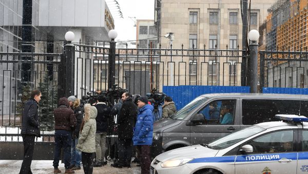 Situation near Russian Investigative Committee and Ministry of Economic Development after Alexei Ulyukayev's arrest - Sputnik International