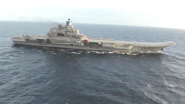 Admiral Kuznetsov aircraft carrier deployed in Syria for the first time ever Admiral Kuznetsov aircraft carrier deployed in Syria for the first time ever - Sputnik International