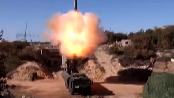Start cruise missiles Onyx with DBK Bastion on the project of the illegal armed groups in Syria Start cruise missiles Onyx with DBK Bastion on the project of the illegal armed groups in Syria - Sputnik International