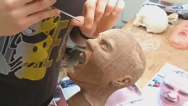 Wood Sculpture Time-lapse; Hildr - Sputnik International