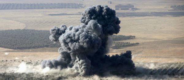 Smoke rises at Islamic State militants' positions in the town of Naweran, near Mosul, Iraq (File) Smoke rises at Islamic State militants' positions in the town of Naweran, near Mosul, Iraq (File) - Sputnik International