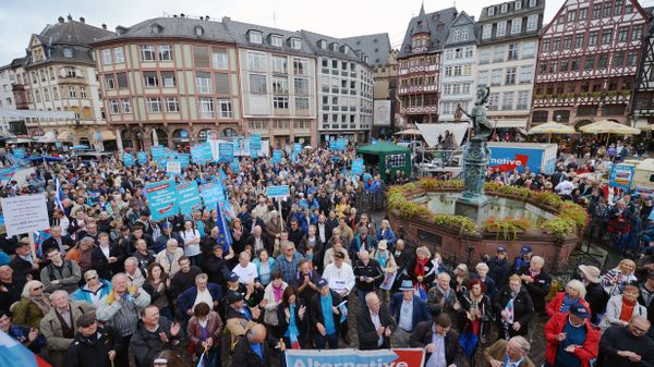 Supporters of Germany's anti-euro party Alternative for Germany (AfD, Alternative fur Deutschland) party - Sputnik International