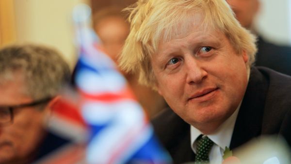British Foreign Secretary Boris Johnson attends talks with Malta's Foreign Minister George Vella on Brexit in the context of Malta's upcoming presidency of the EU council, in Valletta, Malta, November 9, 2016. British Foreign Secretary Boris Johnson attends talks with Malta's Foreign Minister George Vella on Brexit in the context of Malta's upcoming presidency of the EU council, in Valletta, Malta, November 9, 2016. - Sputnik International