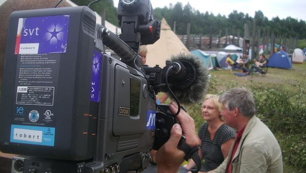 A reporter from SVT - Sputnik International