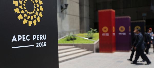 People walk into the Museum of the Nation, where the 2016 APEC (Asian Pacific Economic Cooperation) summit will take place from November 19-20 with the participation of leaders from China, Russia, the United States and Japan, in Lima, Peru, November 17, 2016 People walk into the Museum of the Nation, where the 2016 APEC (Asian Pacific Economic Cooperation) summit will take place from November 19-20 with the participation of leaders from China, Russia, the United States and Japan, in Lima, Peru, November 17, 2016 - Sputnik International