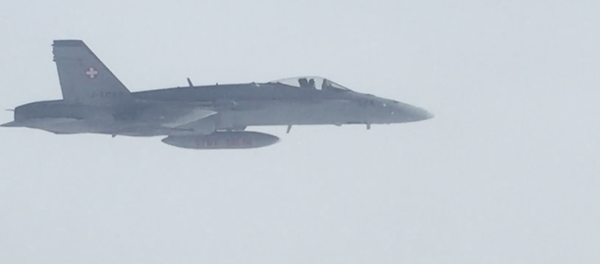 An official Russian passenger aircraft carrying journalists to cover the APEC summit in Peru was chased by three military jets while flying through Swiss airspace. - Sputnik International
