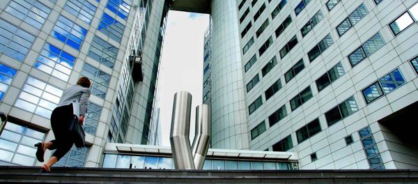 A woman walks up to the offices of the International Criminal Court (ICC) (File) A woman walks up to the offices of the International Criminal Court (ICC) (File) - Sputnik International