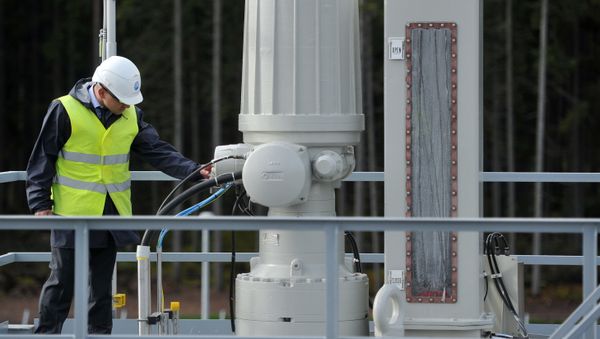 A test treatment facility at the Portovaya booster station, where the second section of the Nord Stream gas pipeline was launched. (File) A test treatment facility at the Portovaya booster station, where the second section of the Nord Stream gas pipeline was launched. (File) - Sputnik International