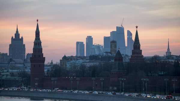 View of the Moscow Kremlin from the Bolshoy Moskvoretsky Bridge. (File) - Sputnik International