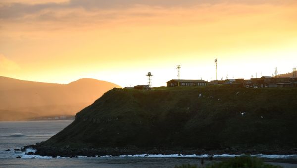 A village in Yuzhno-Kurilsk on Kunashir Island of the Greater Kuril Ridge A village in Yuzhno-Kurilsk on Kunashir Island of the Greater Kuril Ridge - Sputnik International