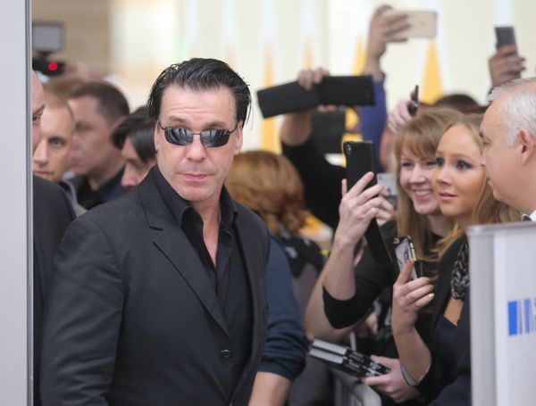 Till Lindemann, lead vocalist and frontman of the Rammstein band, at the presentation of book On Quiet Nights at the Columbus retail center, Moscow - Sputnik International
