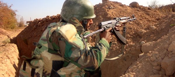 A Syrian army soldier. (File) A Syrian army soldier. (File) - Sputnik International