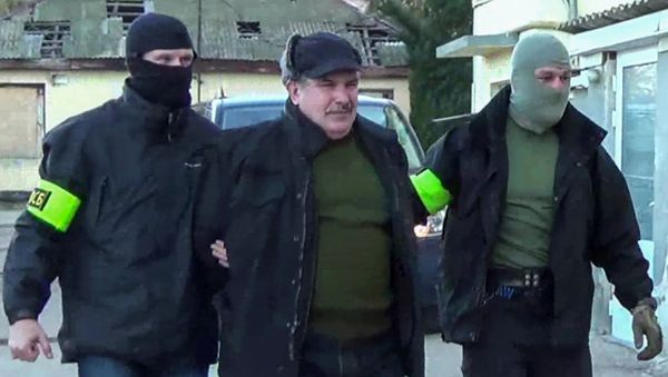 Russia's Federal Security Service detains former Black Sea Fleet staff member Leonid Parkhomenko Russia's Federal Security Service detains former Black Sea Fleet staff member Leonid Parkhomenko - Sputnik International