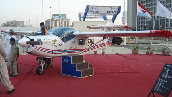 The Super Mushshak on display at the IDEAS 2008 defence exhibition in Pakistan - Sputnik International