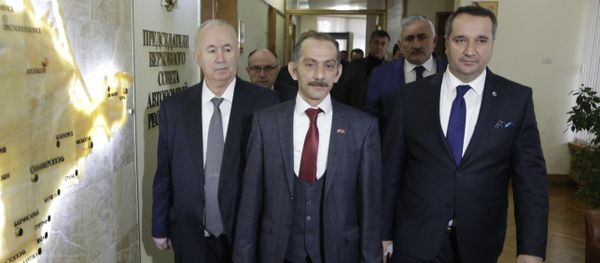 Turkish delegation visits Crimea Turkish delegation visits Crimea - Sputnik International