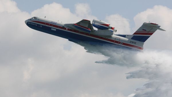 Be-200ChS multipurpose amphibious aircraft - Sputnik International
