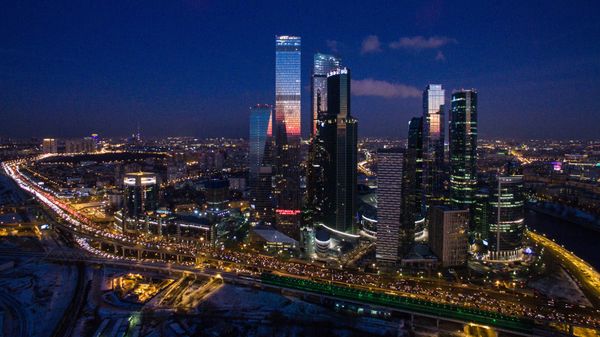 A view of Moscow City international business center - Sputnik International
