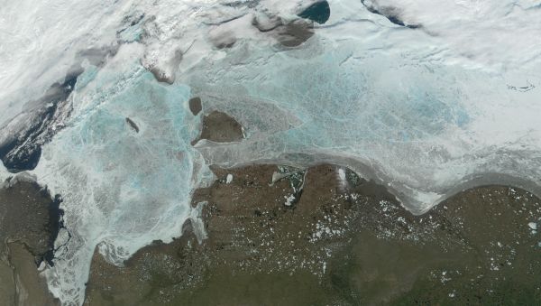 The frozen Laptev Sea - Sputnik International
