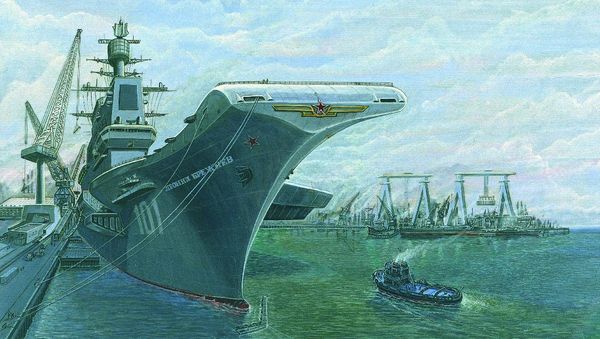 Soviet Kuznetsov-Class (formerly Leonid Brezhnev-class) carrier - Sputnik International