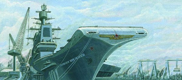 Soviet Kuznetsov-Class (formerly Leonid Brezhnev-class) carrier Soviet Kuznetsov-Class (formerly Leonid Brezhnev-class) carrier - Sputnik International